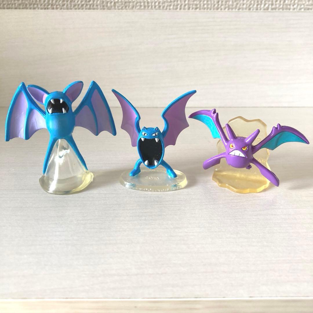 ポケモン モンコレ ズバット ゴルバット　クロバット