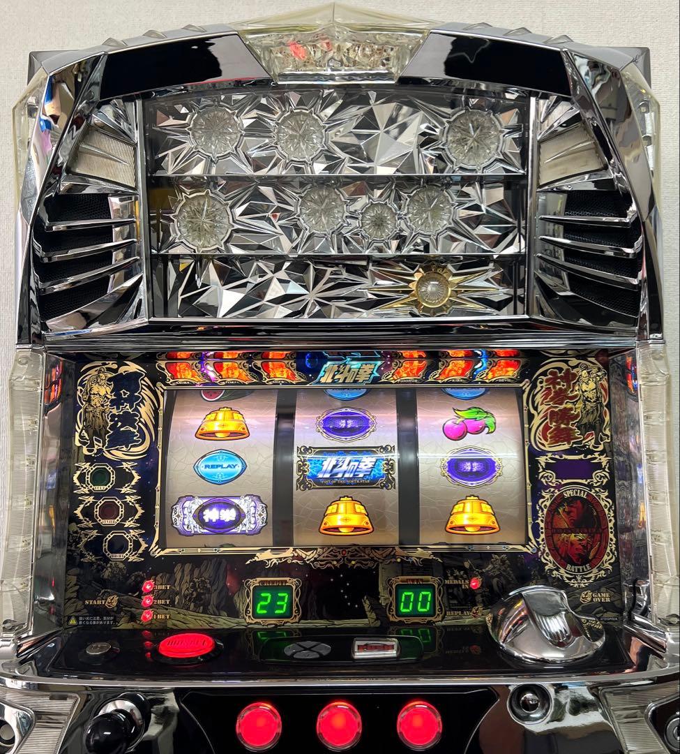 パチスロ実機 パチスロ 北斗の拳 転生の章 拳王パネル