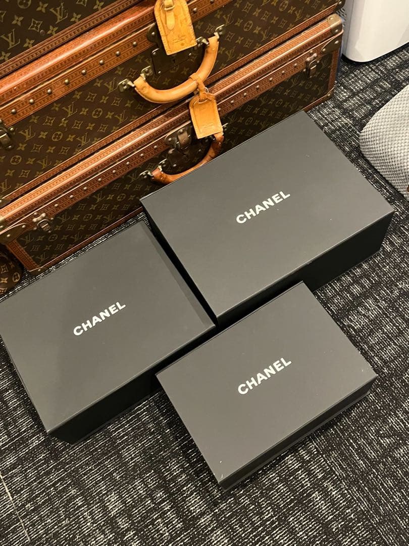 CHANELマトラッセなど空箱3個まとめて美品　マトリョーシカ