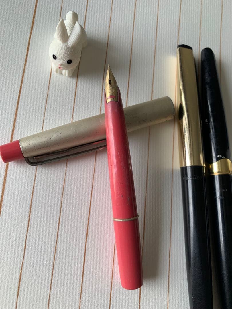 セーラーとパイロットの万年筆3本セット
