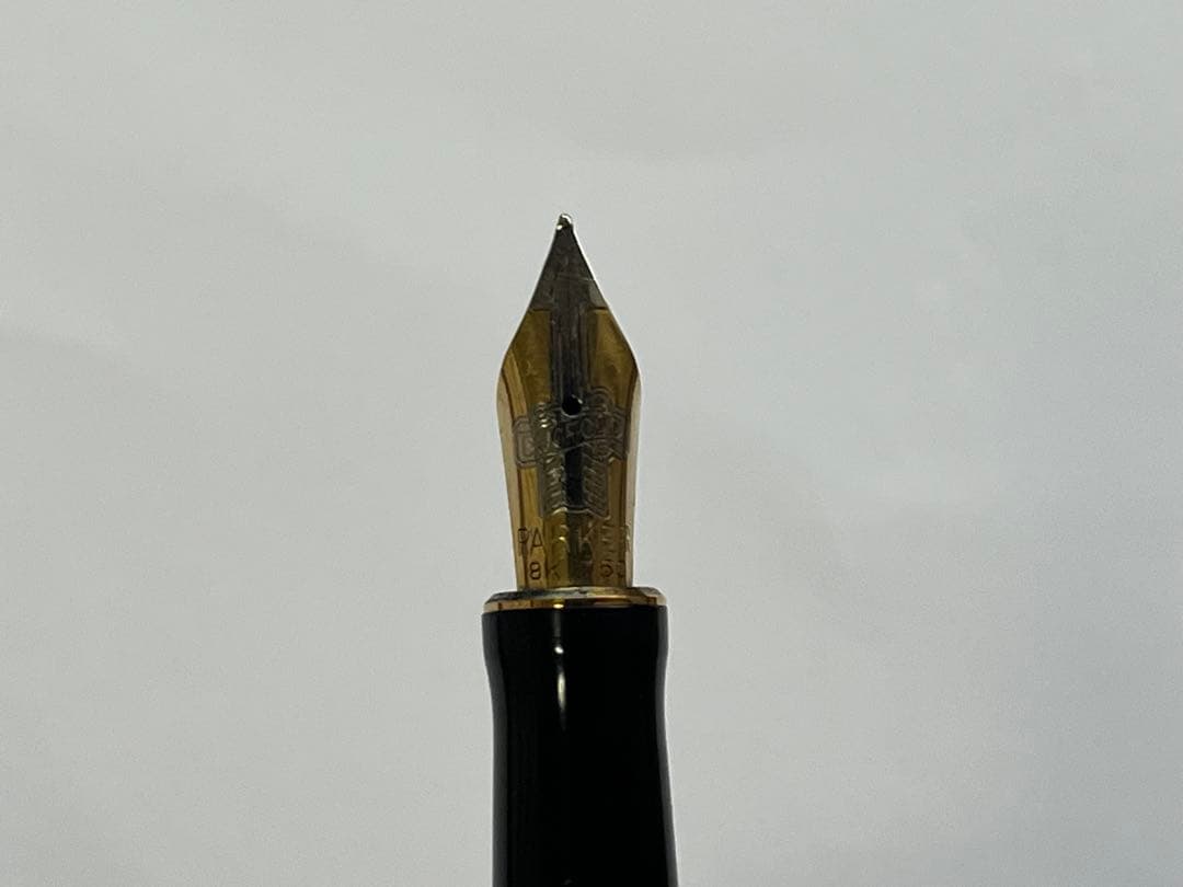 Paker デュオフォールド パールグレイ 万年筆 字幅F