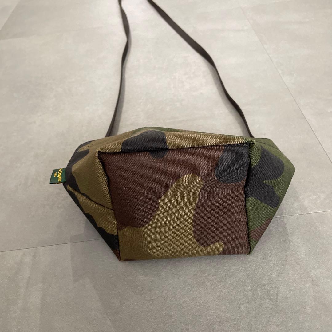 Herve Chapelier 迷彩 ショルダーバッグ