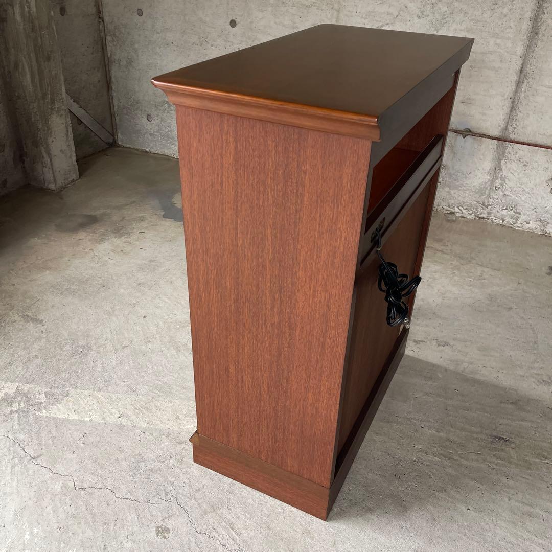 美品　マルニ木工 maruni 地中海シリーズ 電話台 サイドラック