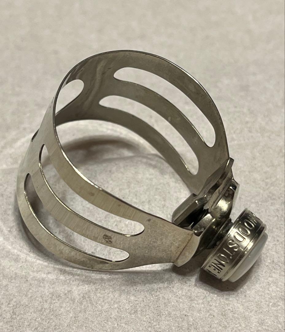 テナーサックス リガチャー【ウッドストーンCLASSIC】ニッケルシルバー #5