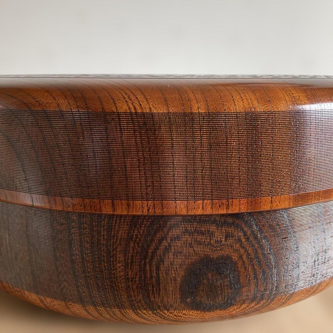 欅造り茶櫃　川北良造　未使用