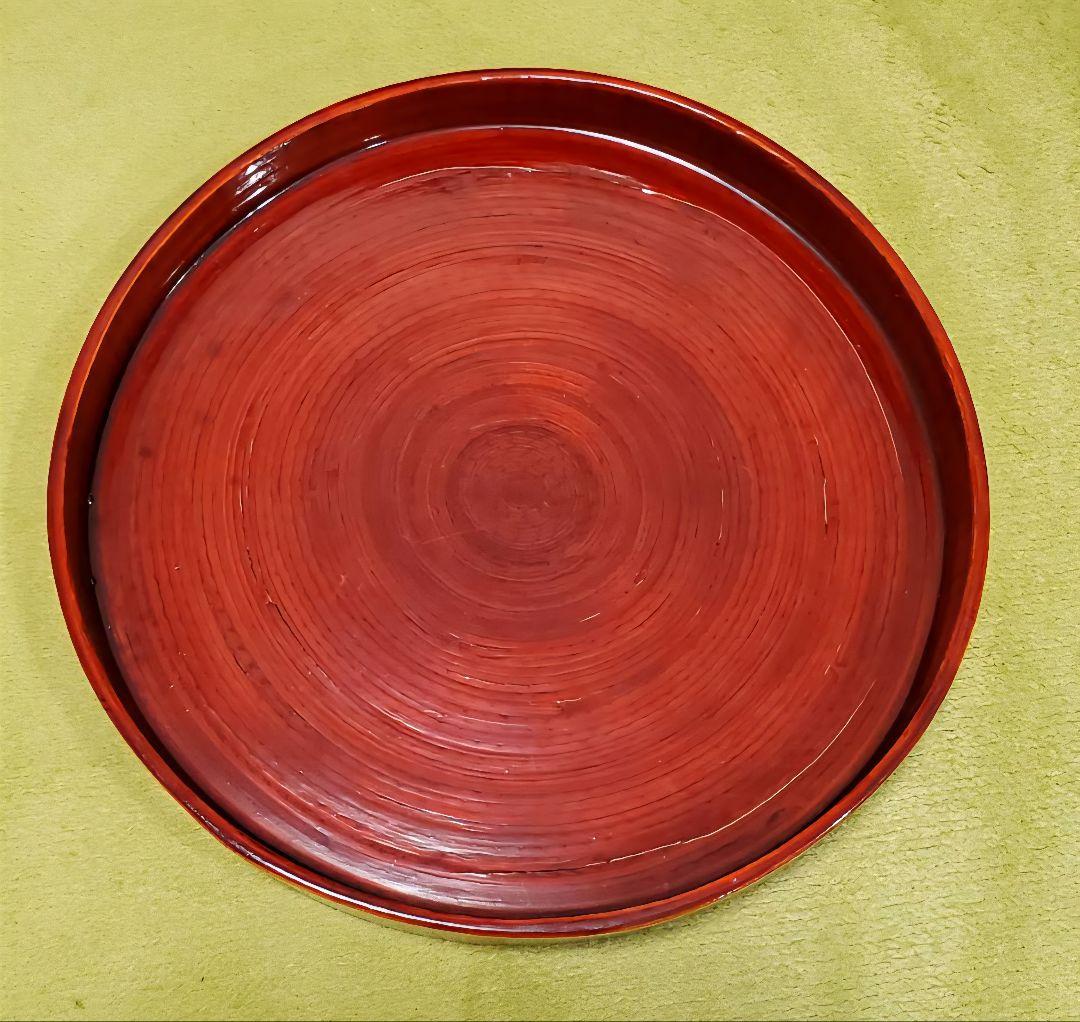 春慶塗手アンティーク鉢&有田焼き(お茶吞茶碗4客)