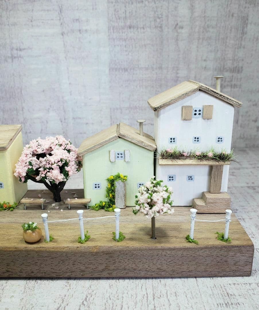 *ころころほたる様お取り置き品3点*春の街並み｜ナチュラル ハンドメイド