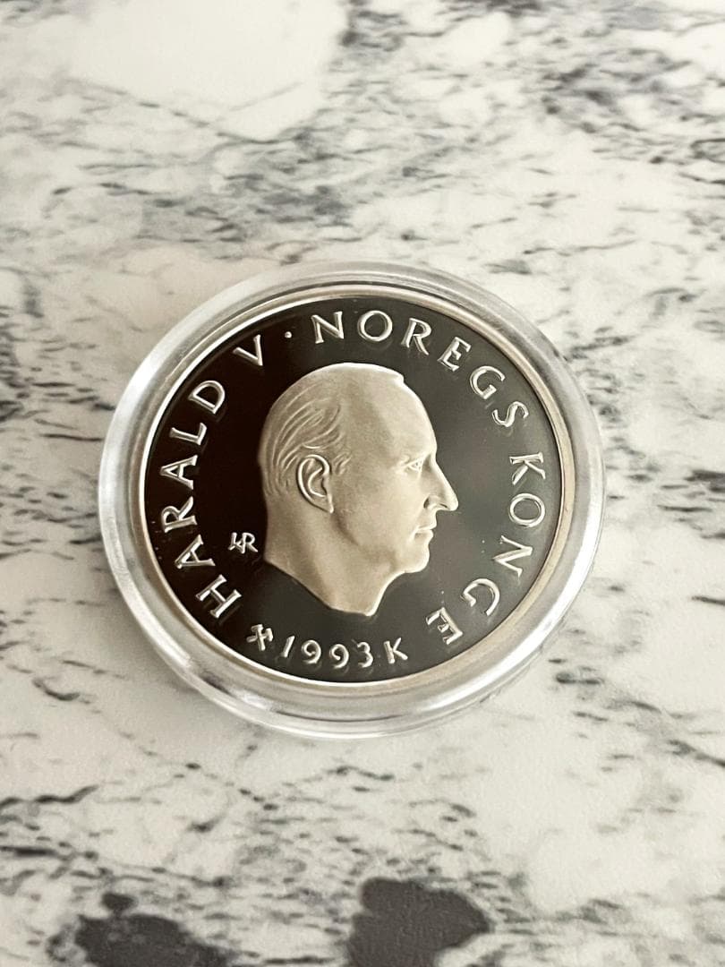 【未開封】1994年リレハンメル冬季オリンピック 記念銀貨4枚セット No.5