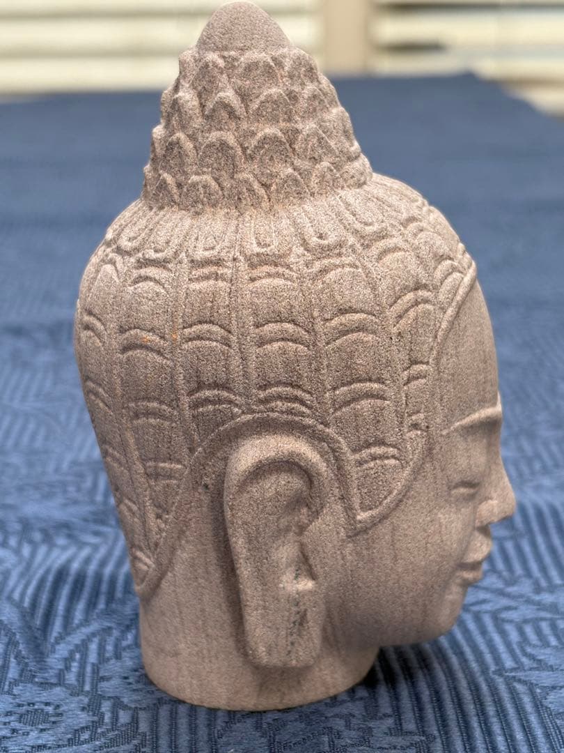 仏陀　仏頭　Buddha Head タイ　石仏
