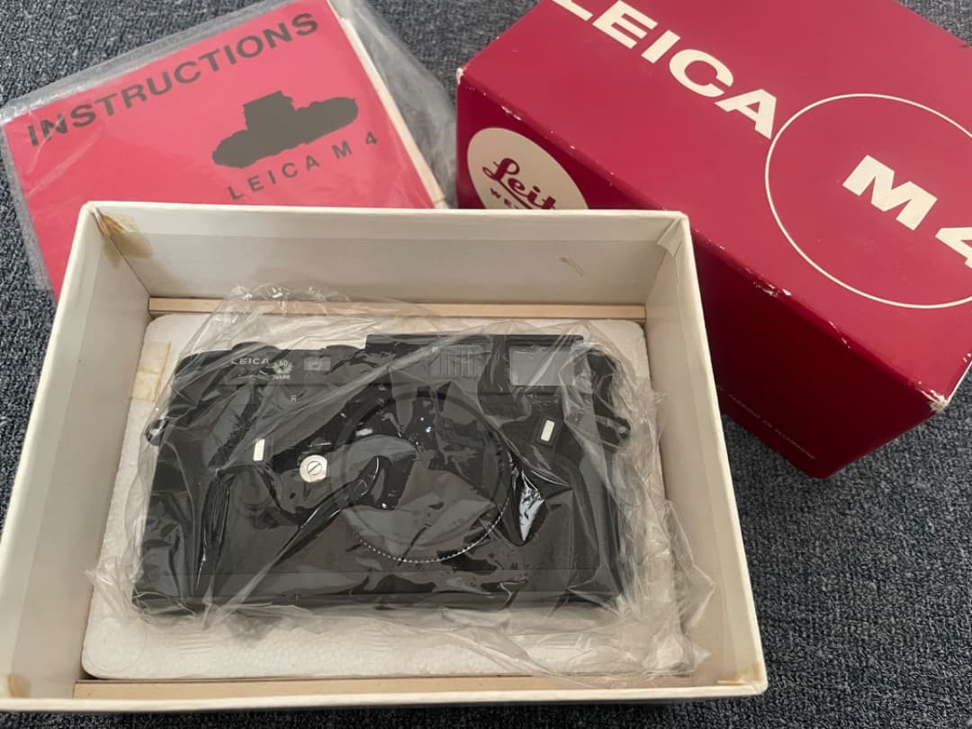 【美品/箱付き】LEICA M4 50JAHRE 50周年記念モデル　ブラック