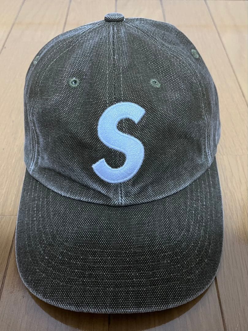 帽子 Pigment Coated Canvas S Logo 6-Panel