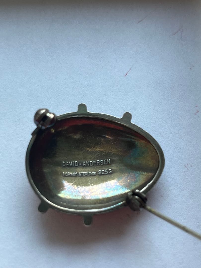 デビッド・アンダーセン David-Andersen テントウムシ ブローチ