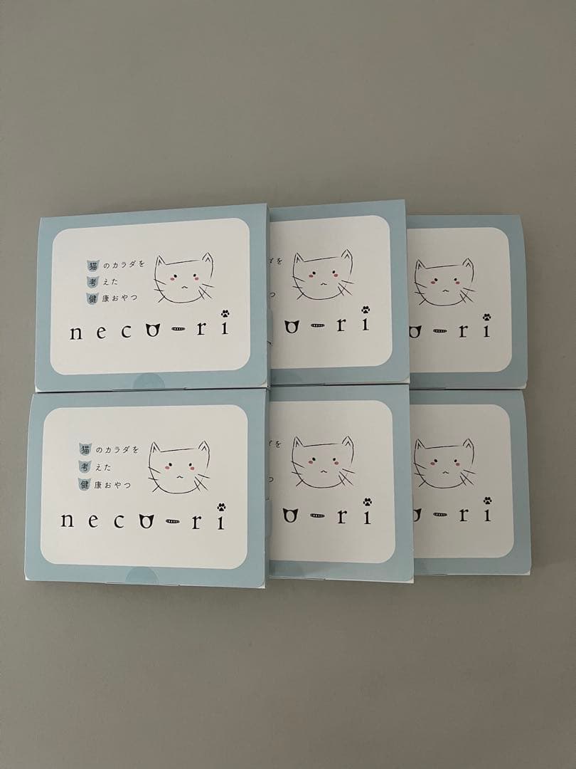 ねこり　neco-ri 6箱セット　かつお味