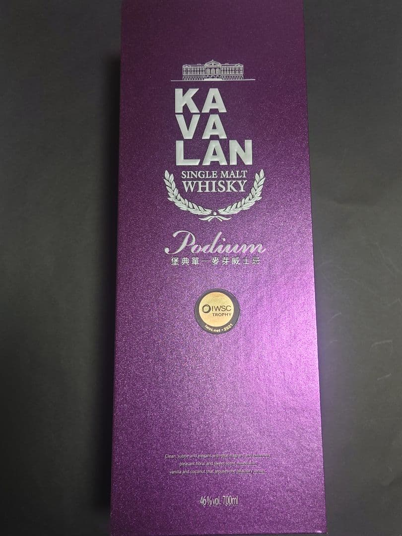 KAVALAN Podium シングルモルトウイスキー 700ml