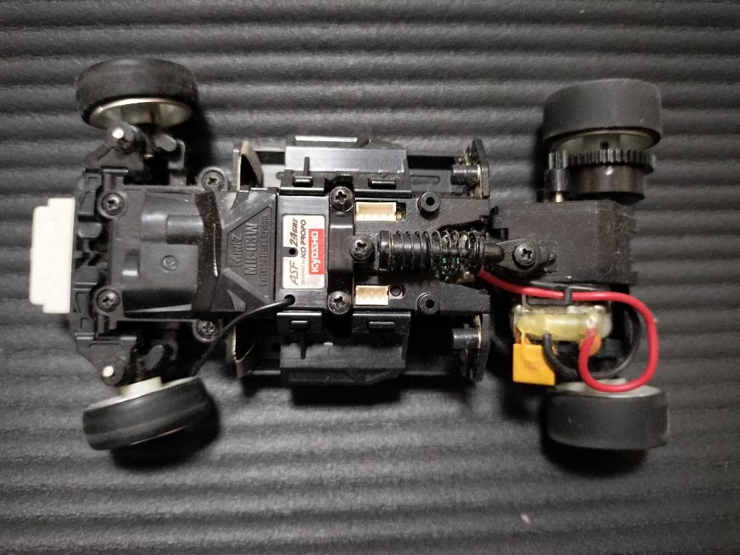 【まよ】京商 ミニッツ ウイダー HSV010（ウイング折れ）