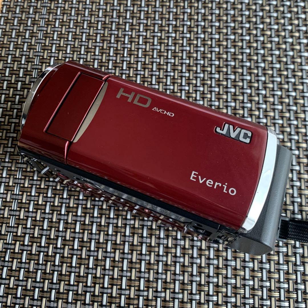 JVC Everio HD ビデオカメラ　GZ-HM460-R ハンディカム