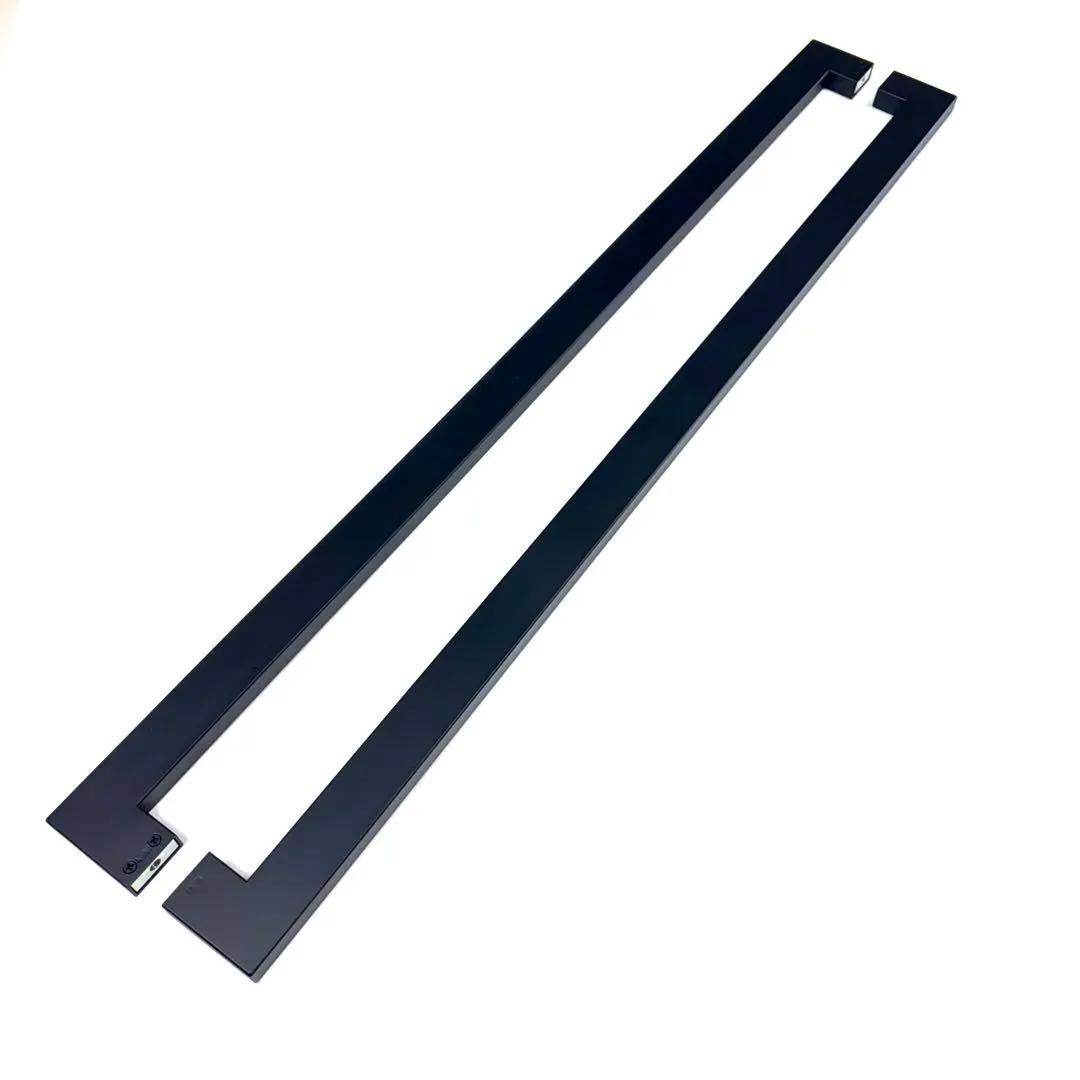 【特価】ユニオンドアハンドルG630 L=820mm パウダリーブラック仕上げ