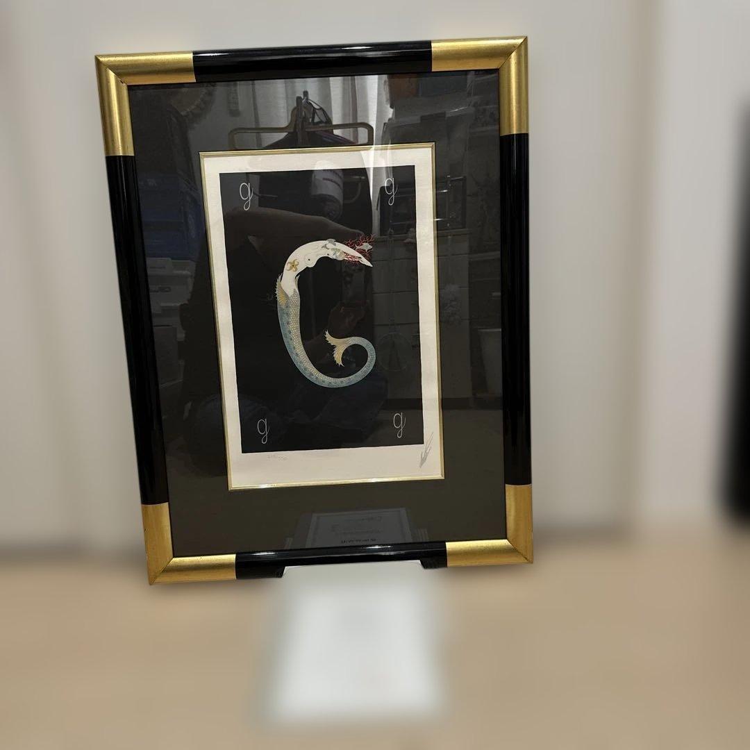 エルテ（Erte）の「アルファベットシリーズ」の「G」