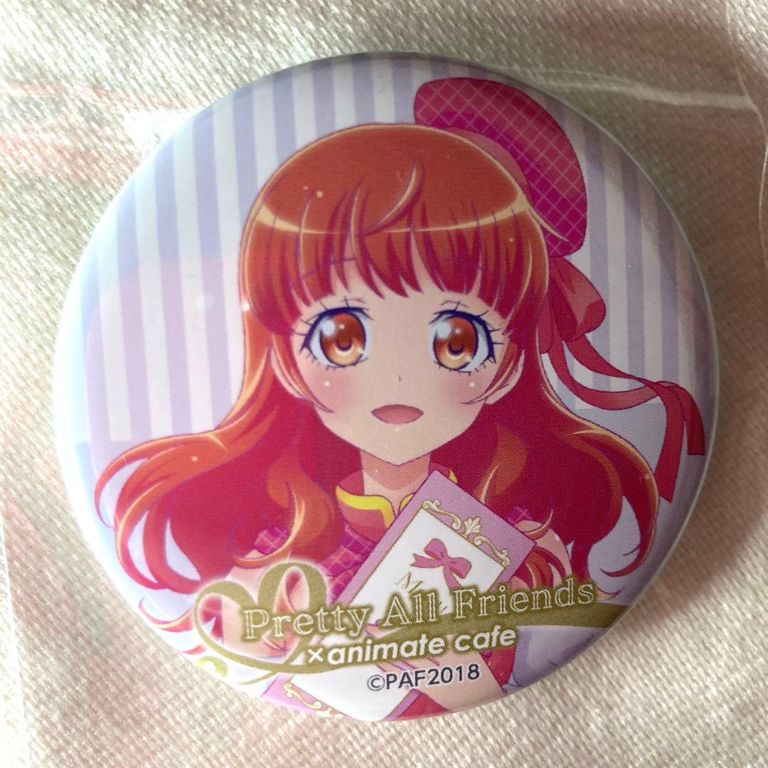 プリティーオールフレンズ プリティーリズム　春音あいら　缶バッジ