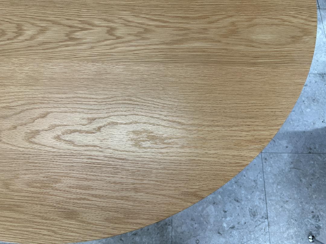 LOWYA　円形ダイニングテーブル　Sakunorb Table120　ブラウン