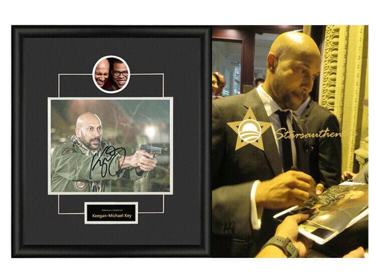 直筆サイン入り写真 キーガン＝マイケル・キー 俳優/フレーム別/SA鑑定済