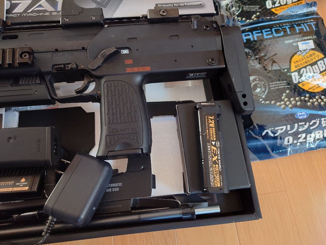 MP7A1ブラック ★すぐ使えるお得セット