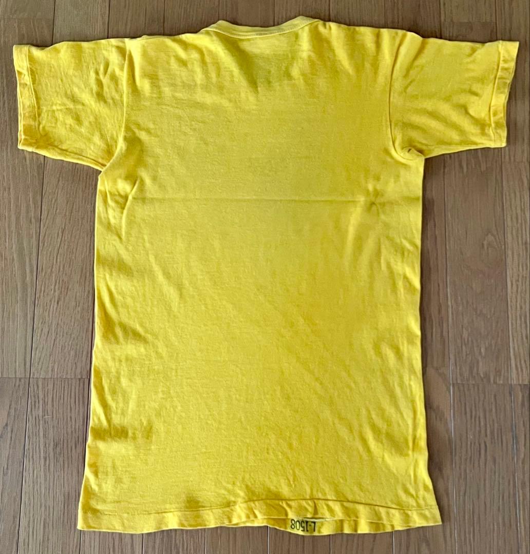 U.S. AIR FORCE 染み込み Tシャツ 袖裾共シングルステッチ 軍物