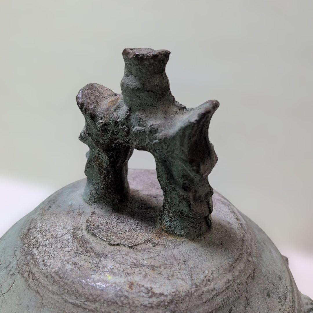 半鐘　釣り鐘　鐘　青銅製釣り鐘　レトロ