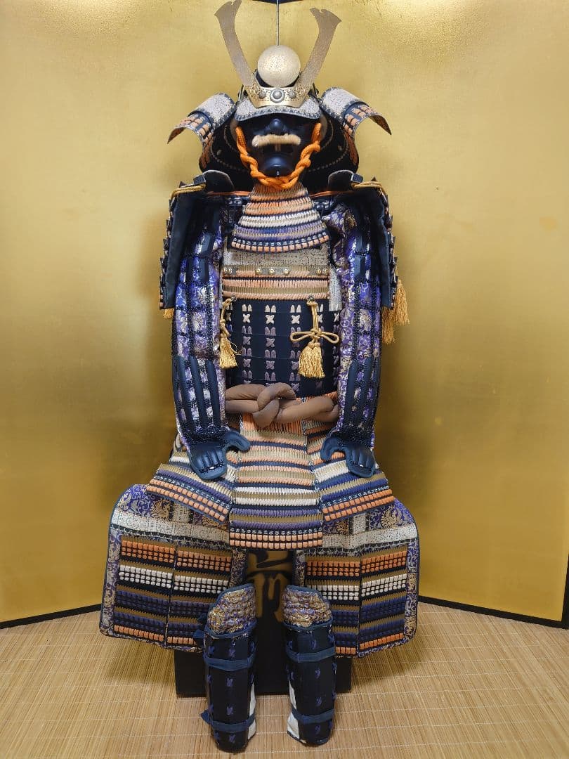 Nao3さま専用★全国送料無料☆黒胴当世素掛大鎧☆等身大大鎧一領☆鎧兜・甲冑★