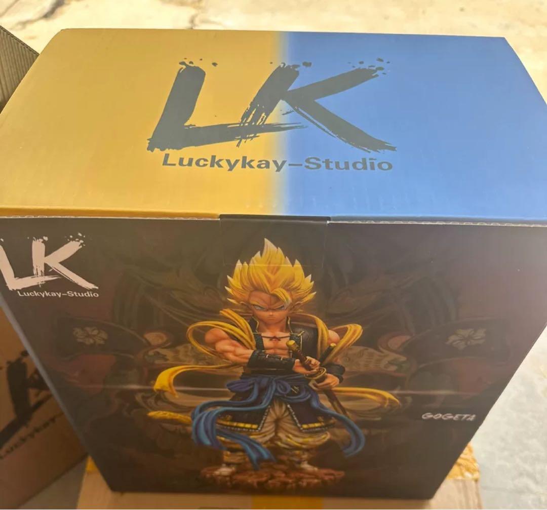 新品未開封『ドラコンボール』LK　ゴジータ　ブルー ガレージキット スタチュー
