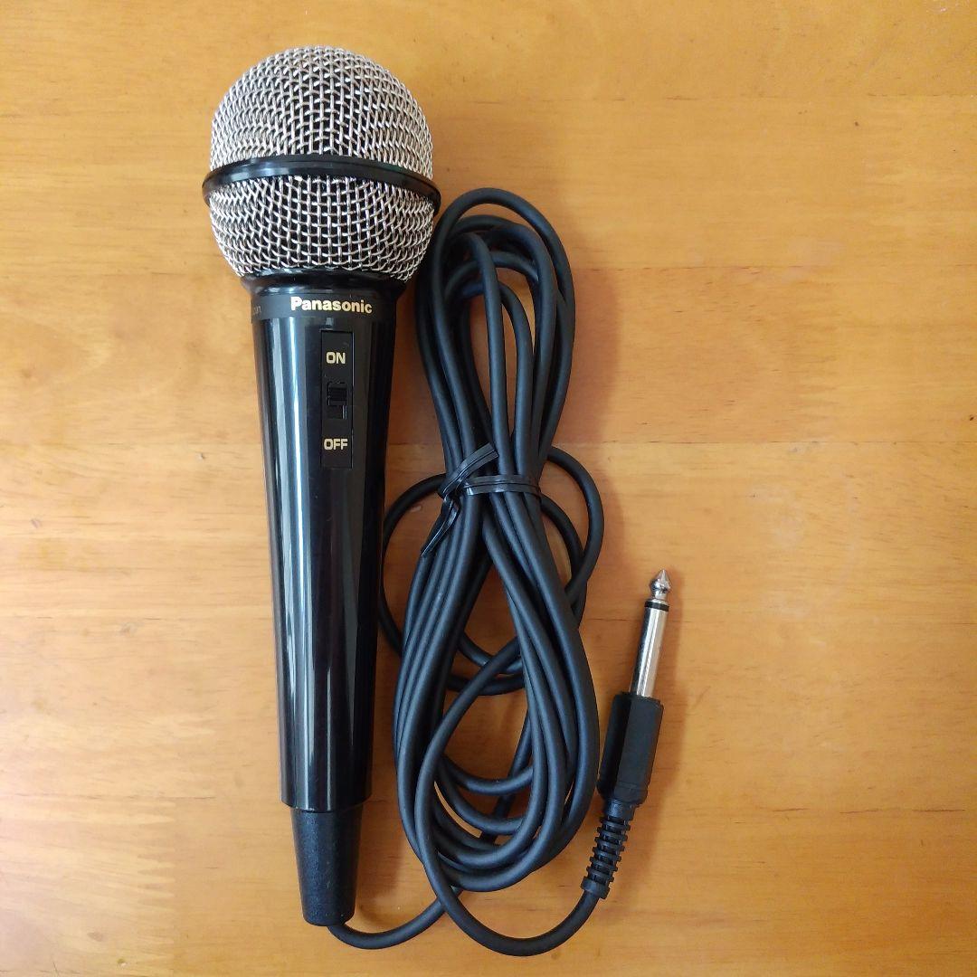 Panasonic ダイナミックマイク ON/OFFスイッチ付き