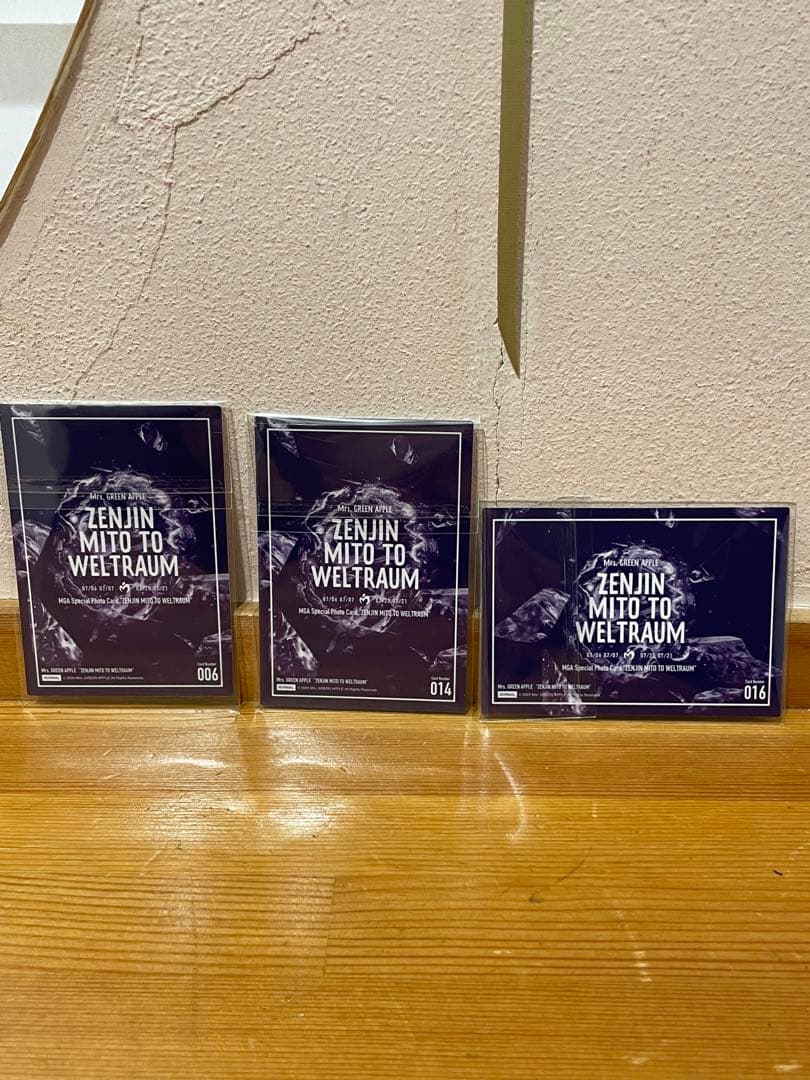 WELTRAUM ミセス　ゼンジン　ライトバンド ゼンジン　フォトカード