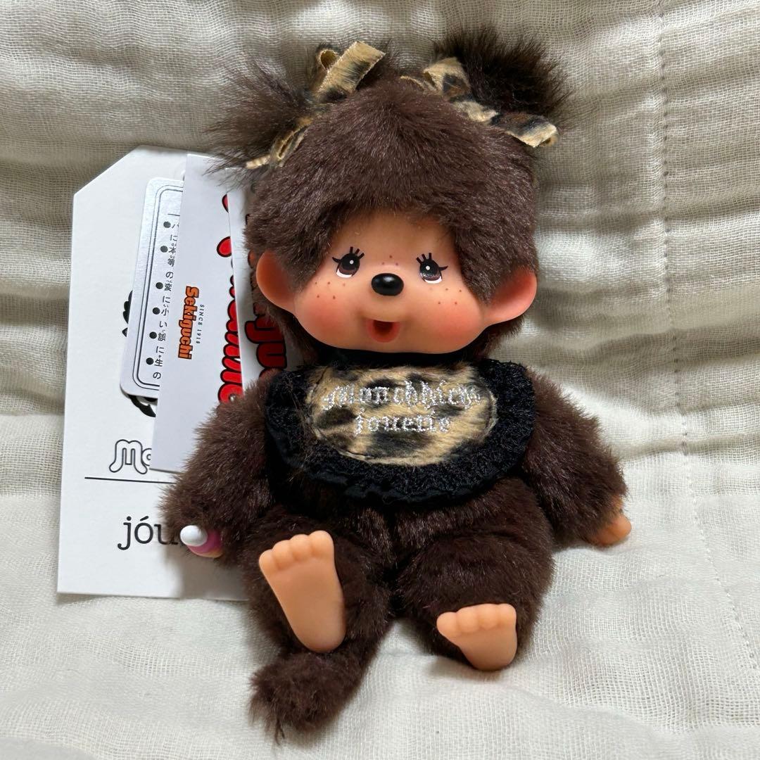 monchhichi × jouetie レオパードキーチェーン モンチッチ