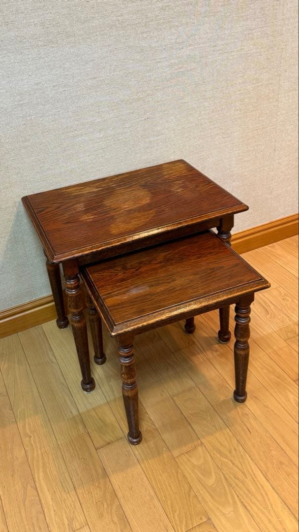 三越家具ブルージュ Brugge カントリーハウス ネストテーブル