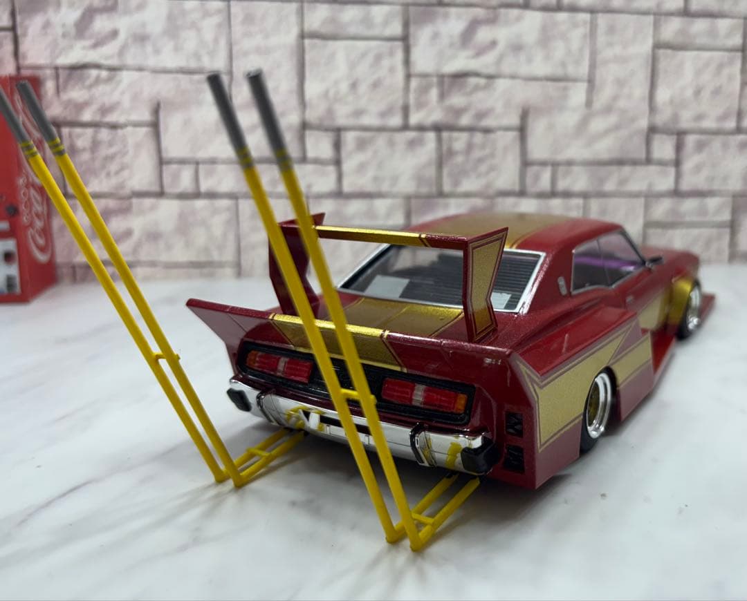 アオシマ　330グロリア　完成品 1/24 街道レーサー