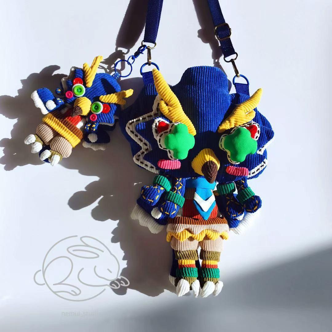 ゼルダの伝説 十字目（じゅうじめ）の手作りバッグ リーバル