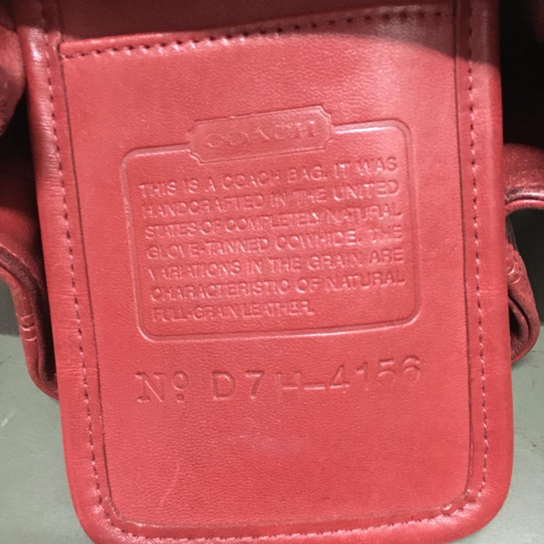 アメリカ製　COACH　オールドコーチ　バッグ　USED　12214