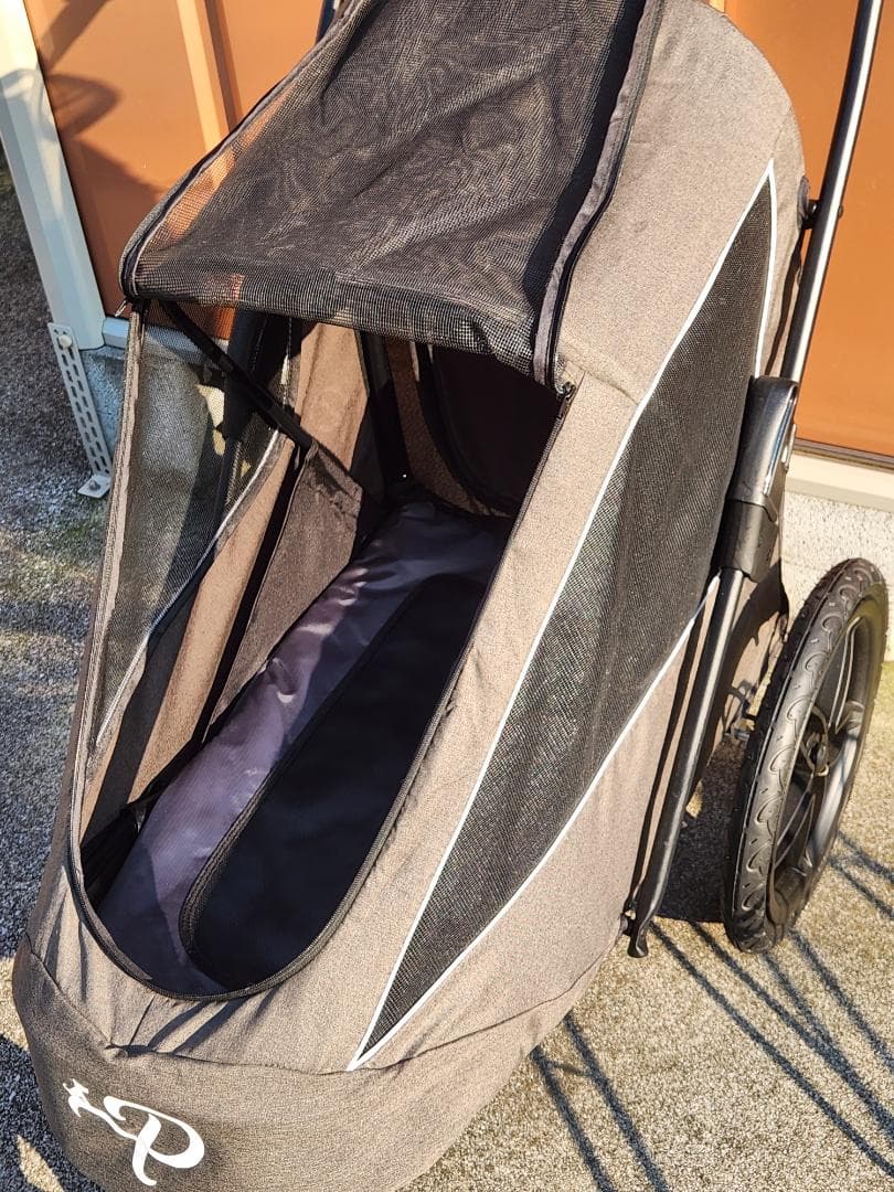 Petique ペティークブリーズ ジョガー グリーン ペット 大型ペットカート