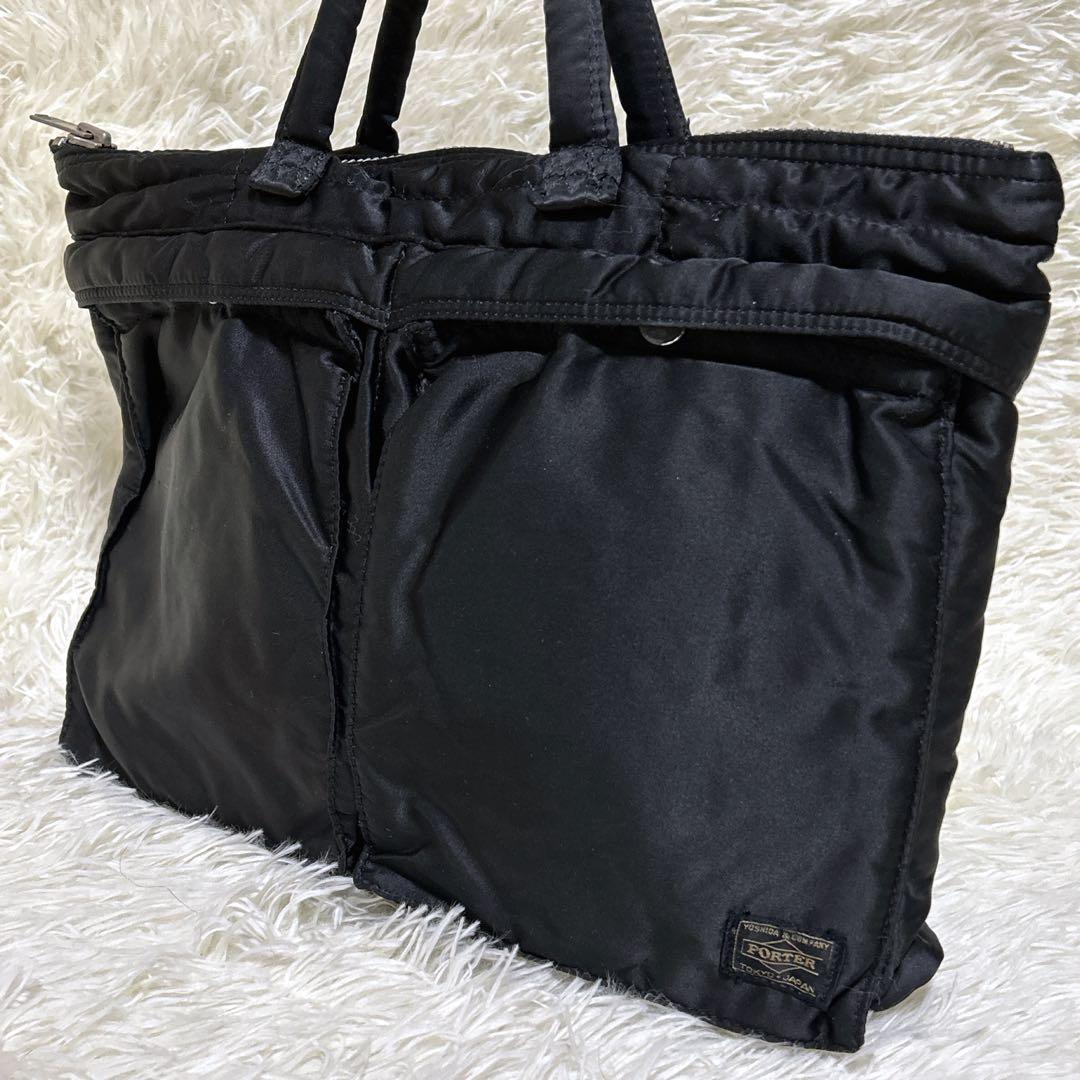 ✨美品✨ ポーター タンカー ブリーフケース ショートヘルメットバッグA4 通勤