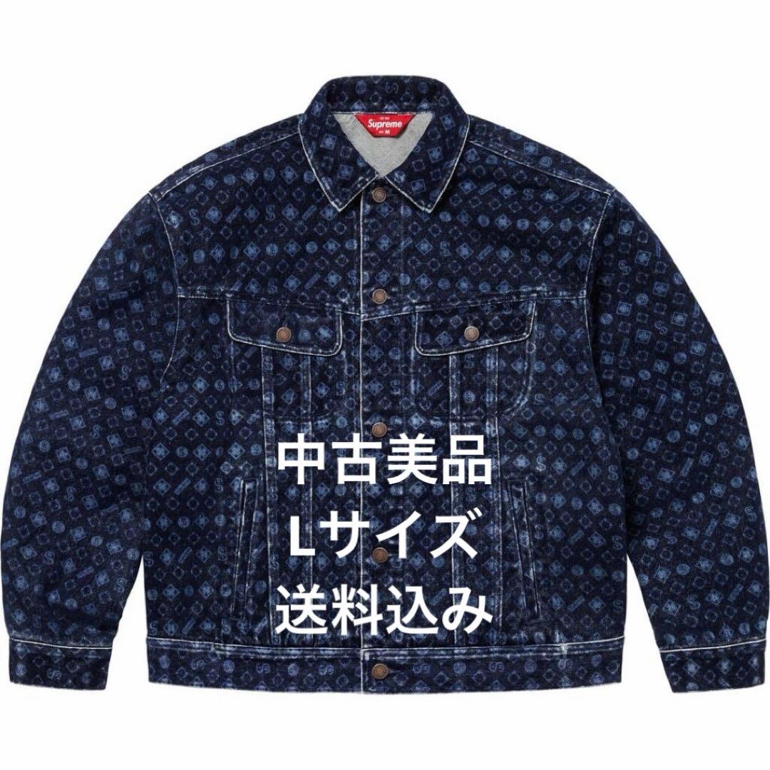 ジャケット・アウター Supreme Flocked Denim Trucker Jacket