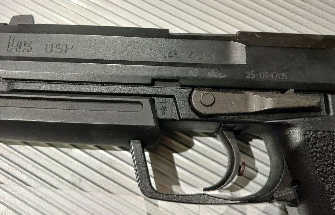 KSC USP Match（ABSスライド） ガスブローバック 絶版モデル