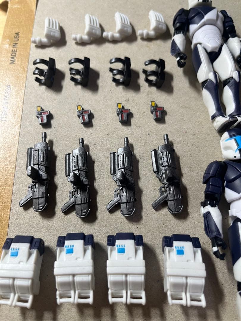 スターウォーズ　フィギュア　クローントルーパー　コマンドー　互換品　1チーム