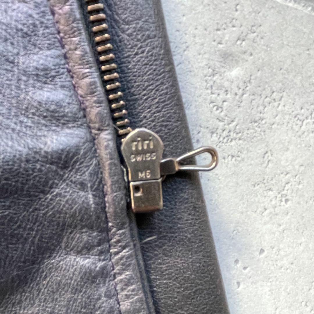 APC アーペーセー　フランス製　レザージャケット　シングルライダース　牛革