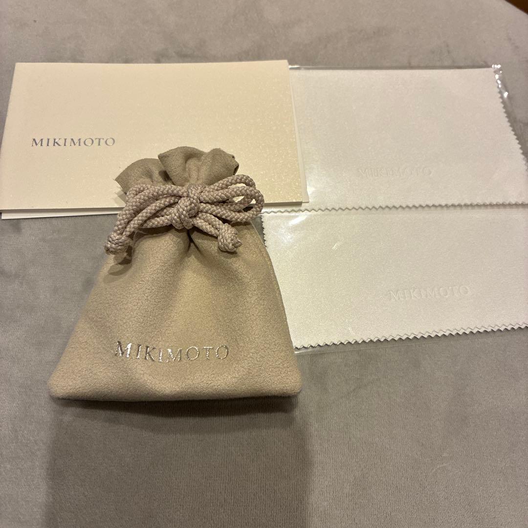 MIKIMOTO ミキモト　プラチナ　ダイヤモンド0.05ct 10.5号