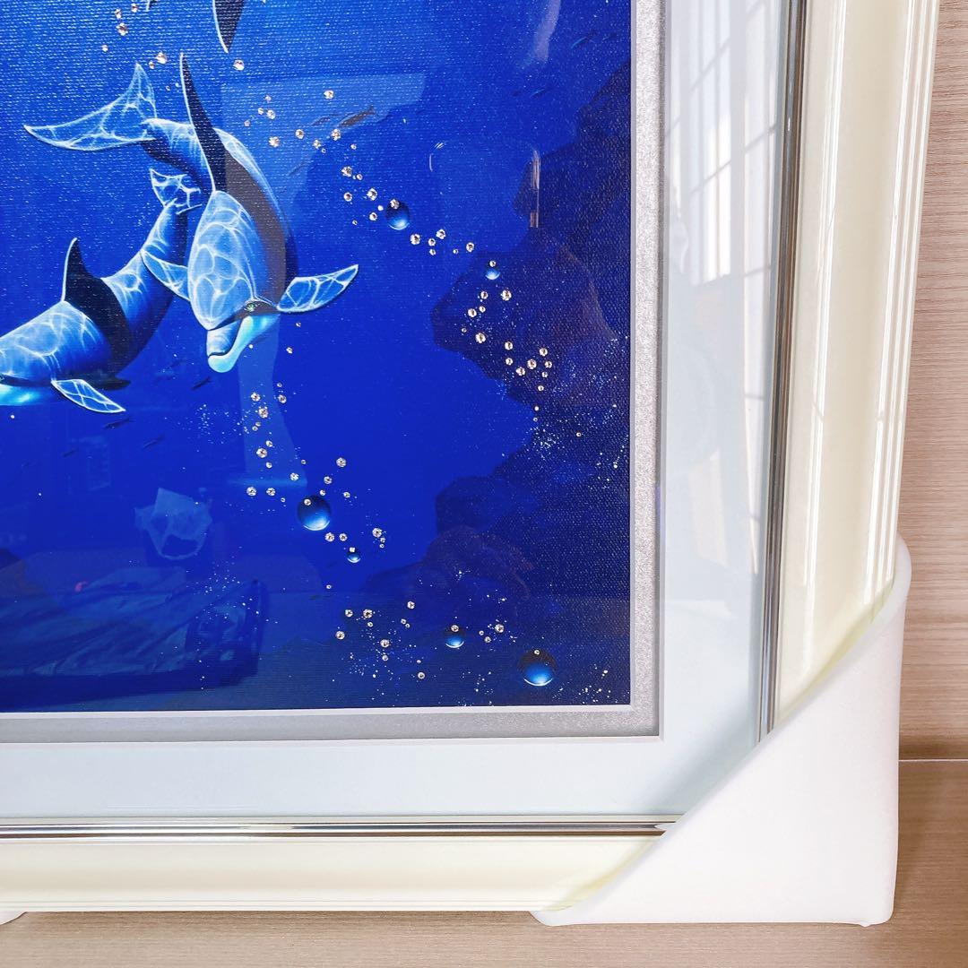 キモ KIMO 作家 ドルフィンハーモニー 絵画 限定エディション 直筆サイン