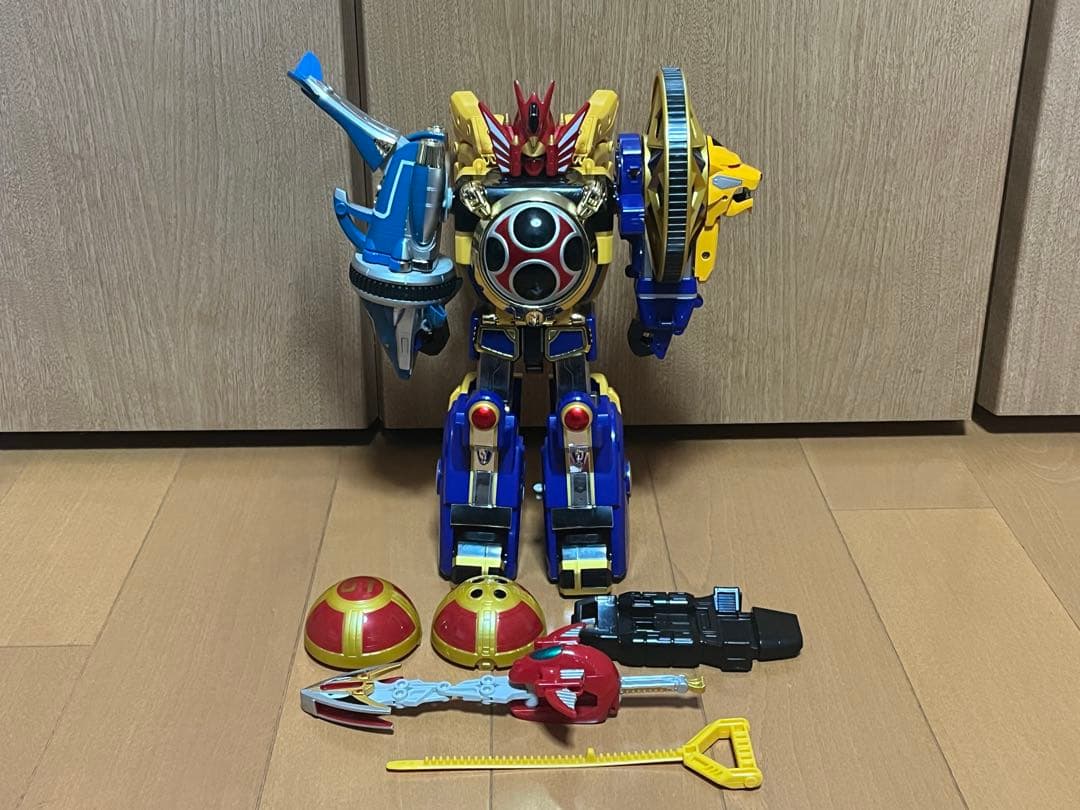 忍風戦隊ハリケンジャー　GD-42 忍風合体　DX 超合金　旋風神　欠品破損無し