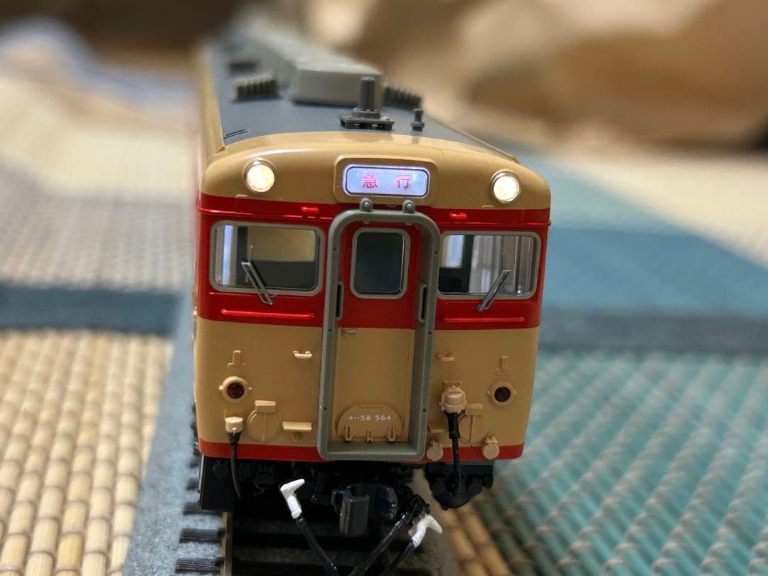 KATO HOキハ58・65・28 ４両　前面行先表示トミックス製装着　裏張り