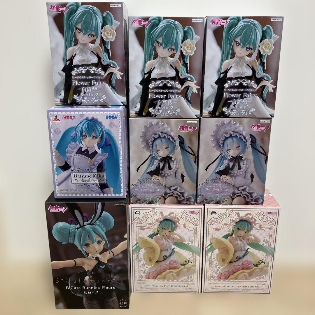 初音ミク フィギュア9箱セット 新品未開封 まとめ売り！ヴィンテージドール ほか