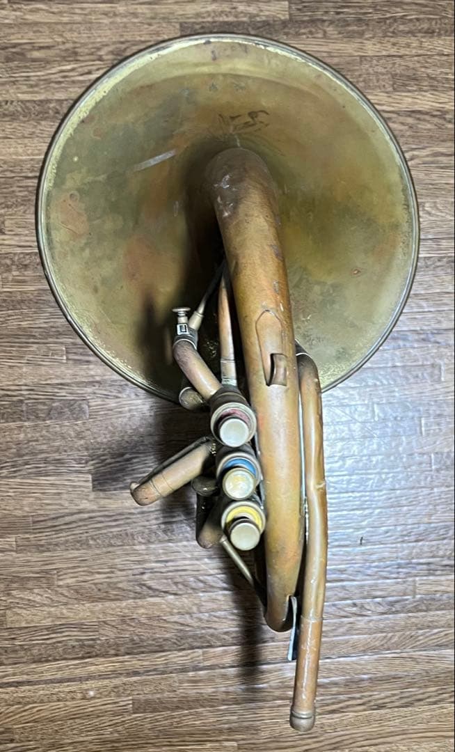 【希少】NIKKAN ホルン ニッカン 管楽器 吹奏楽