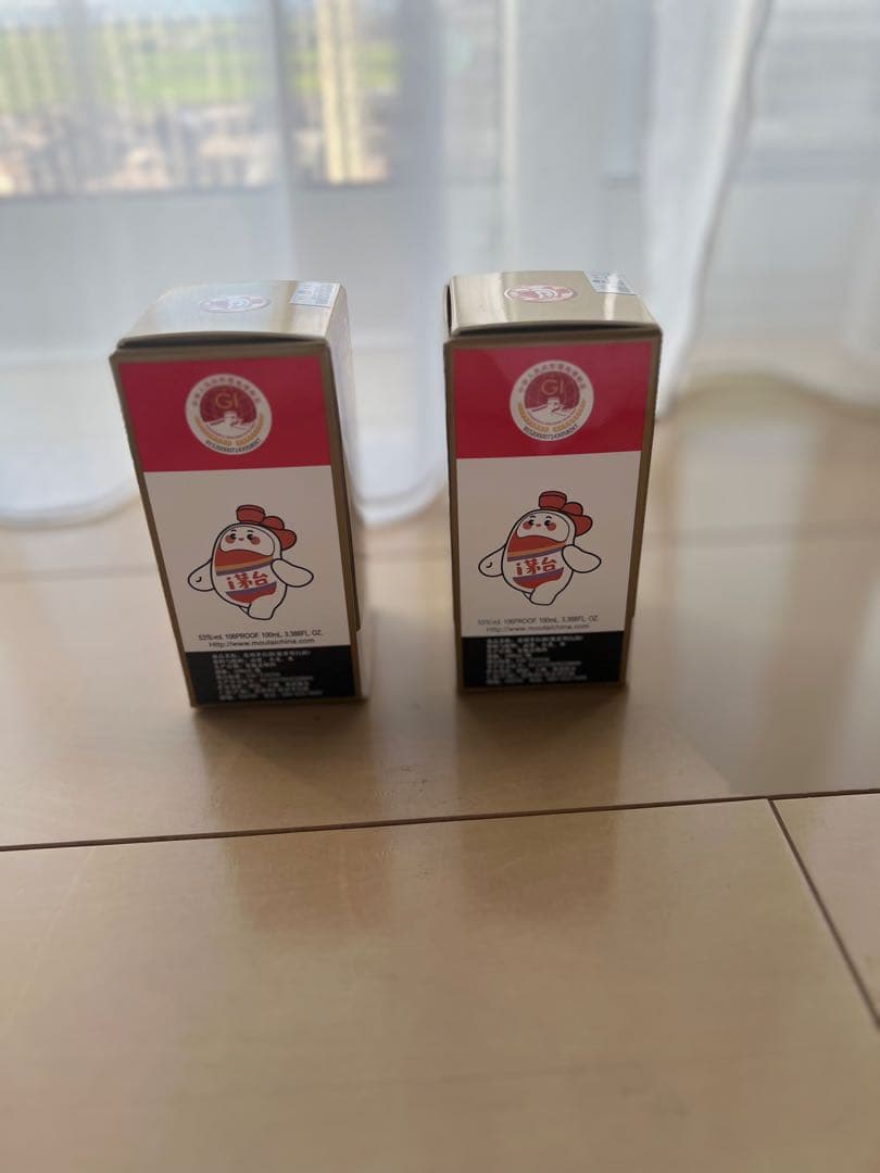 【新品未開栓】貴州茅台酒 天女ラベル100ml×2本セット ギフトBOX付